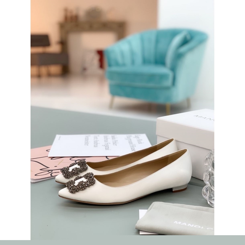 Manolo Blahnik flat shoes